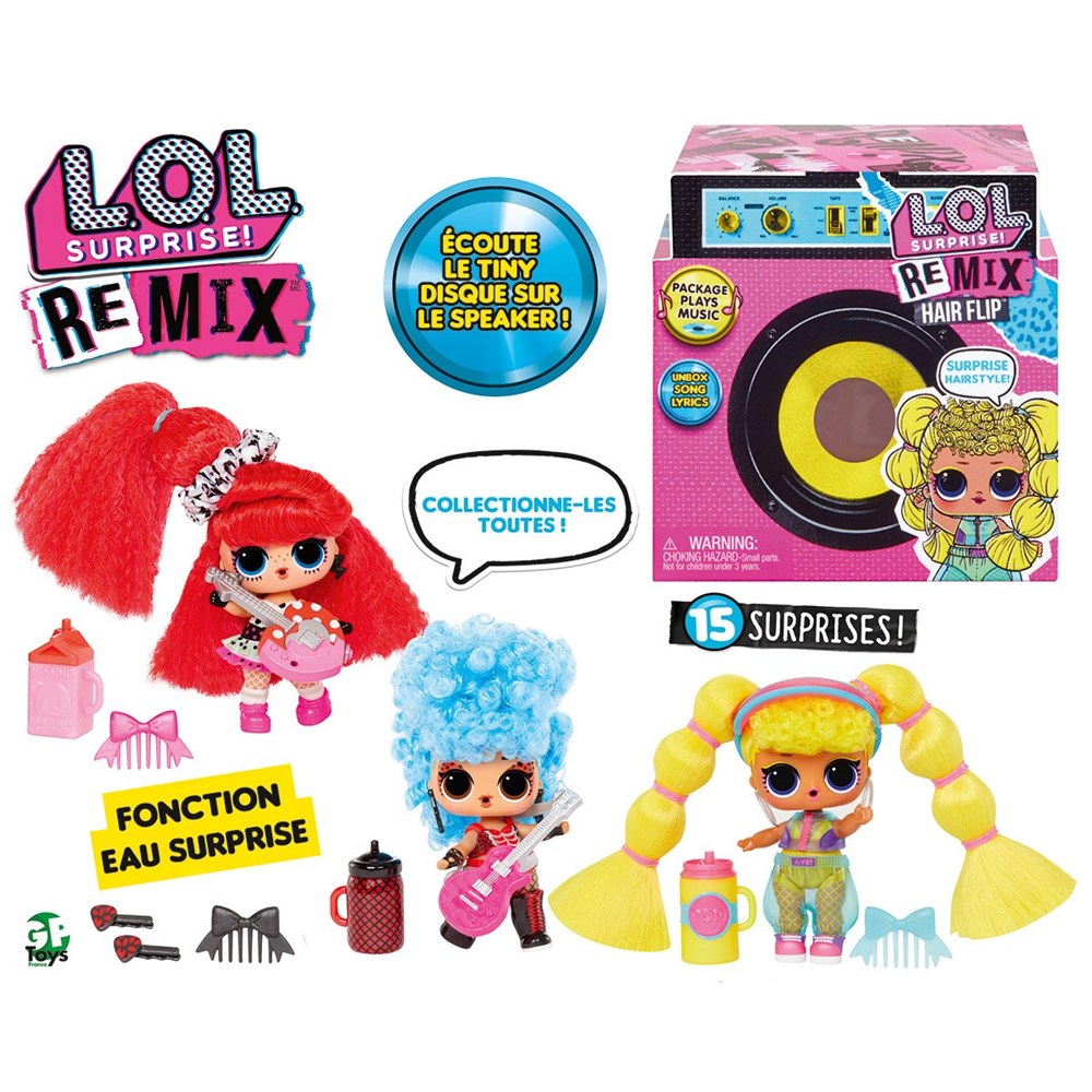 L.O.L. Surprise Hair Flip Set