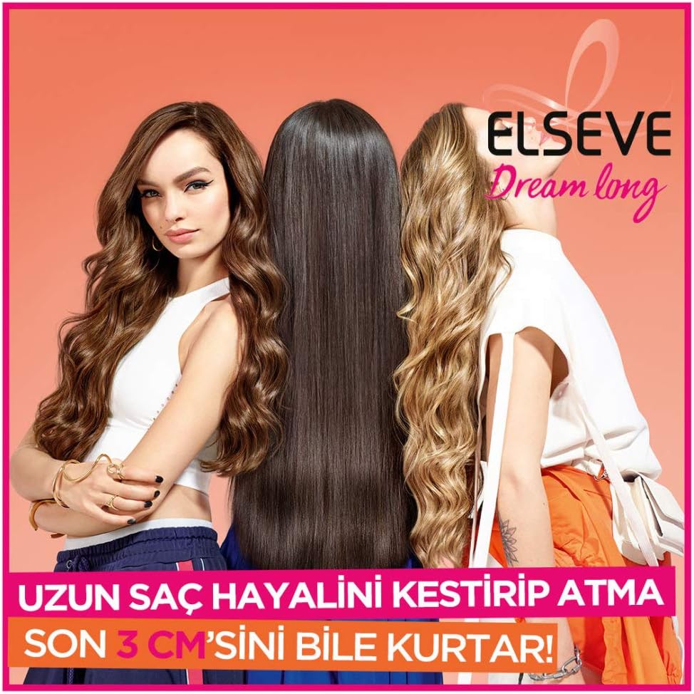 L'Oreal Paris Elseve 390ml Dream Long Şampuan