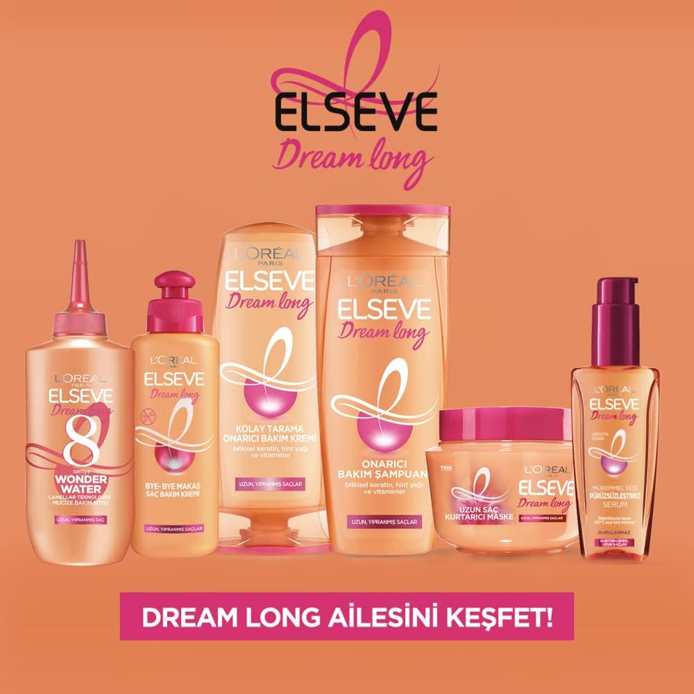 L'Oreal Paris Elseve 390ml Dream Long Şampuan L'Oreal Paris Elseve 390ml Dream Long Şampuan