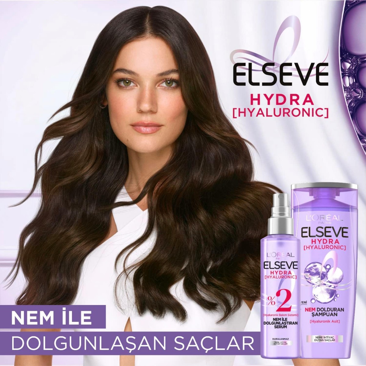 L'Oreal Paris Elseve 390ml Hyaluron Şampuan