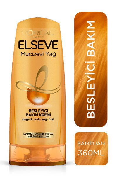 L'Oreal Paris Elseve Mucizevi Yağ 360ml Besleyici Bakım Kremi / 065058 L'Oreal Paris Elseve Mucizevi Yağ 360ml Besleyici Bakım Kremi / 065058