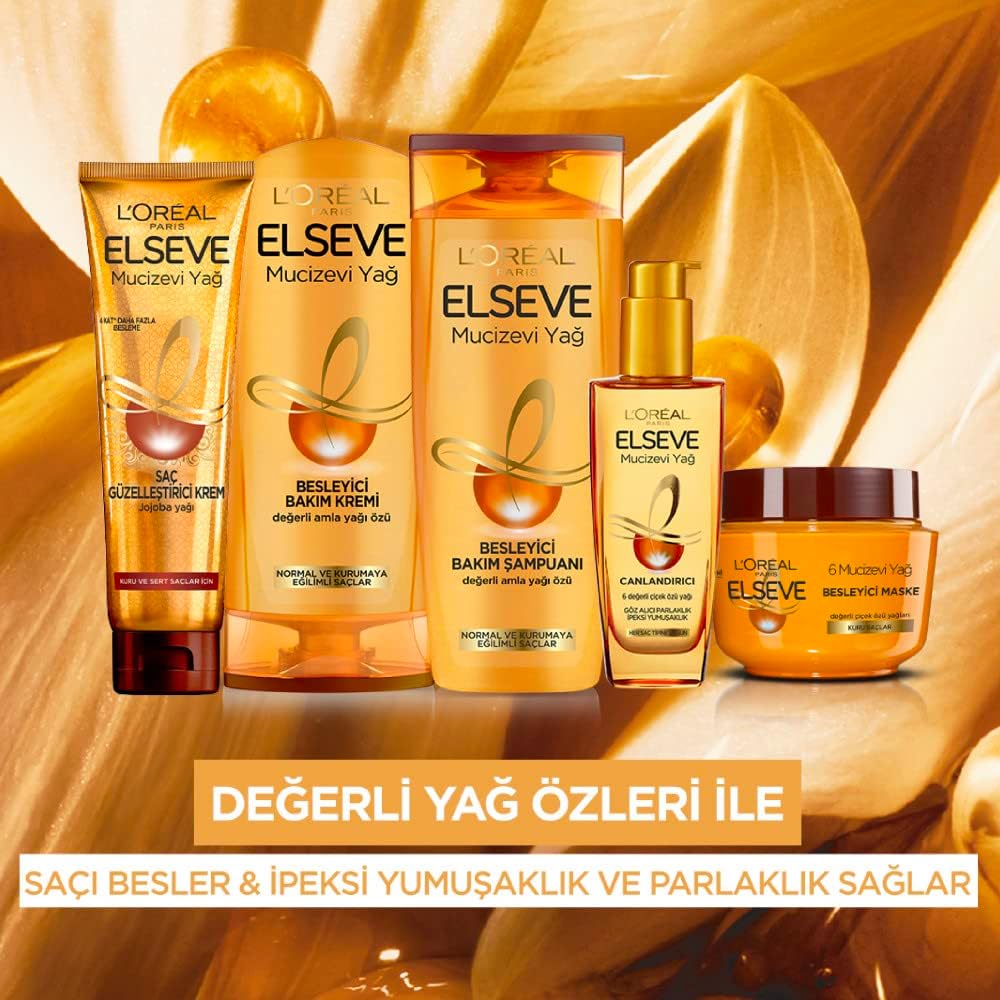 L'Oreal Paris Elseve Mucizevi Yağ 360ml Şampuan / 065294