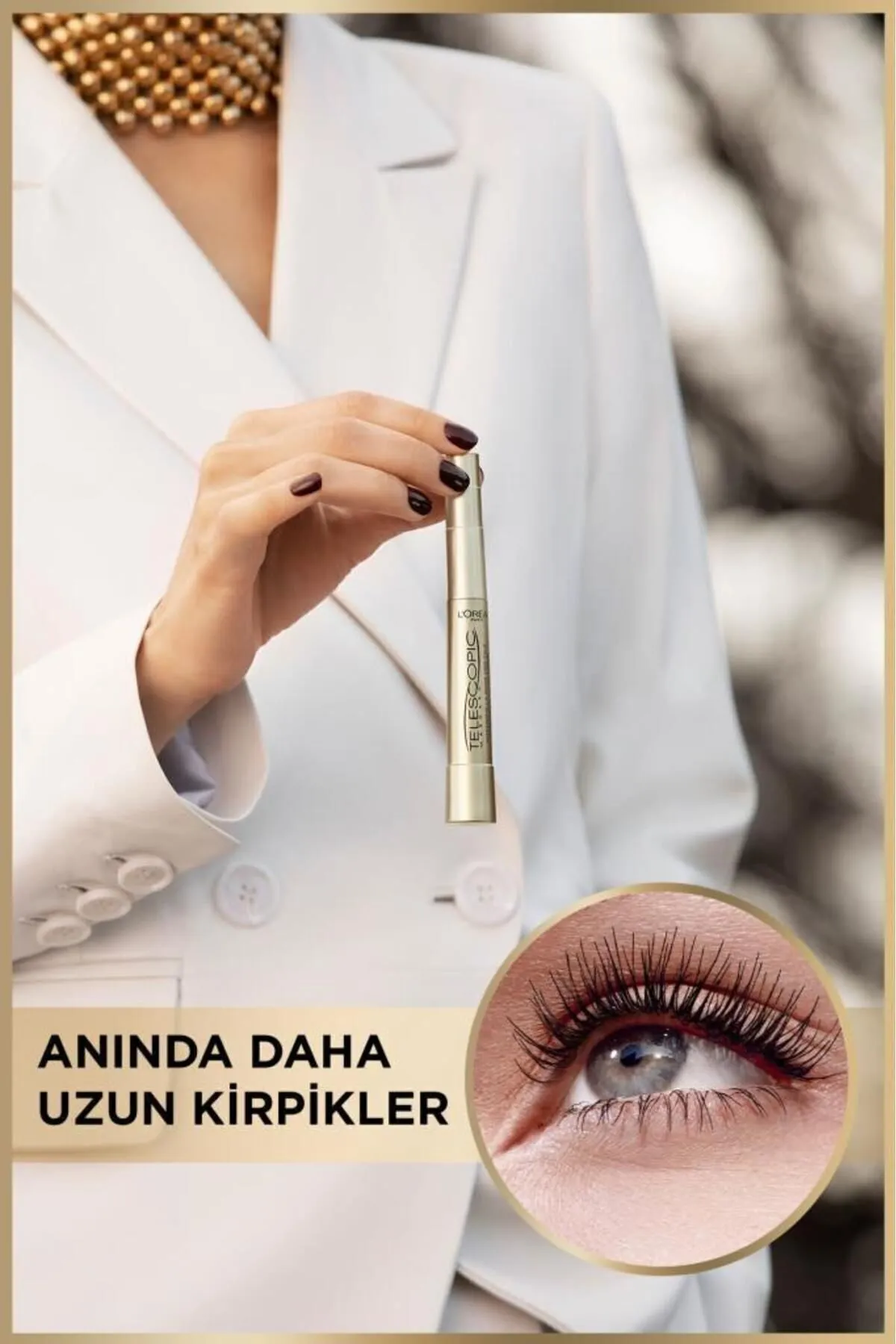 L'Oreal Paris Gold Teleskobik Maskara / 881799 L'Oreal Paris Gold Teleskobik Maskara / 881799