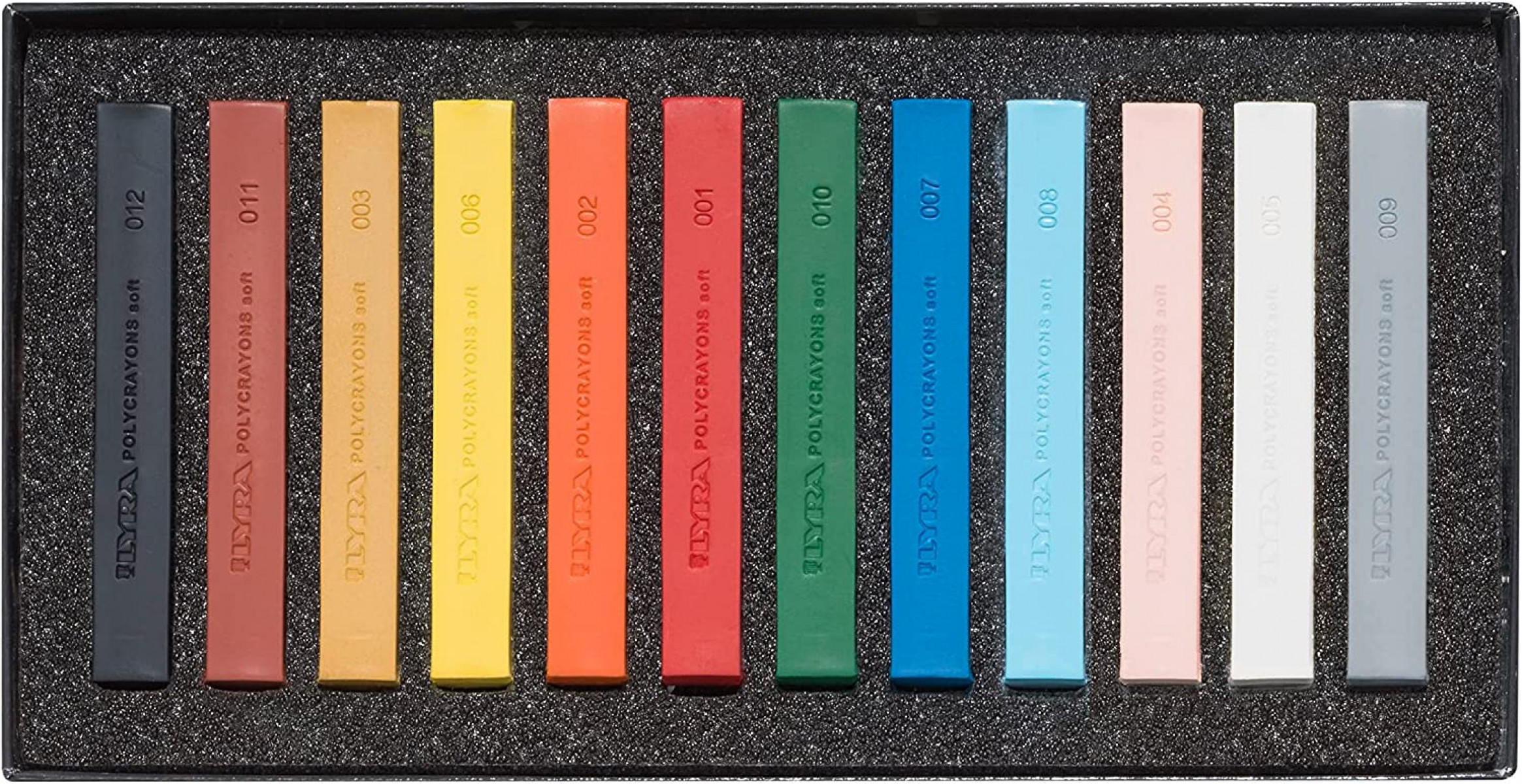 Lyra Polycrayon Soft 12'li Toz Pastel Boya Ana Renkler / L5651120 Lyra Polycrayon Soft 12'li Toz Pastel Boya Ana Renkler / L5651120