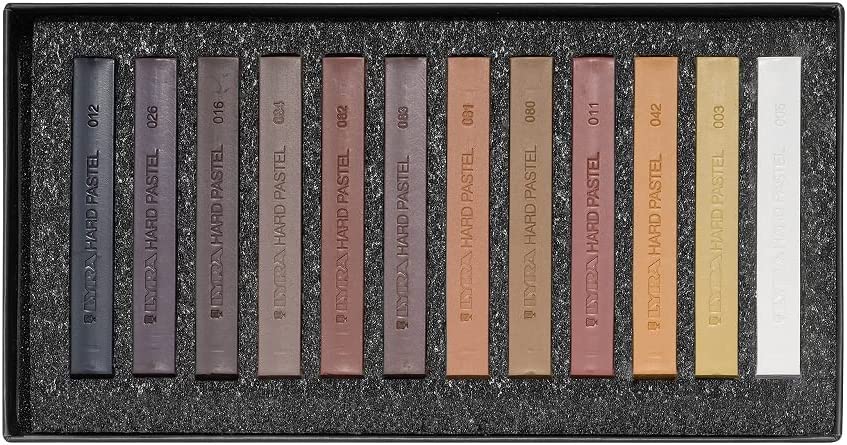 Lyra Polycrayon Soft 12'li Toz Pastel Boya Brown Tones / L5651121