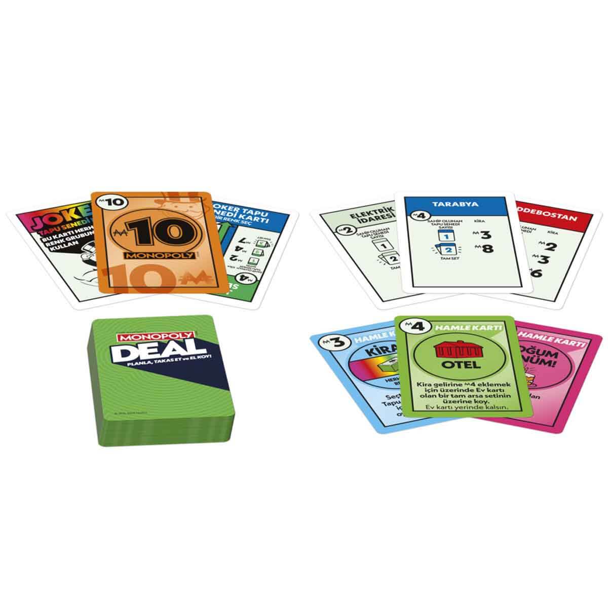 Monopoly Deal Emlak Ticaret Kart Oyunu / 0351