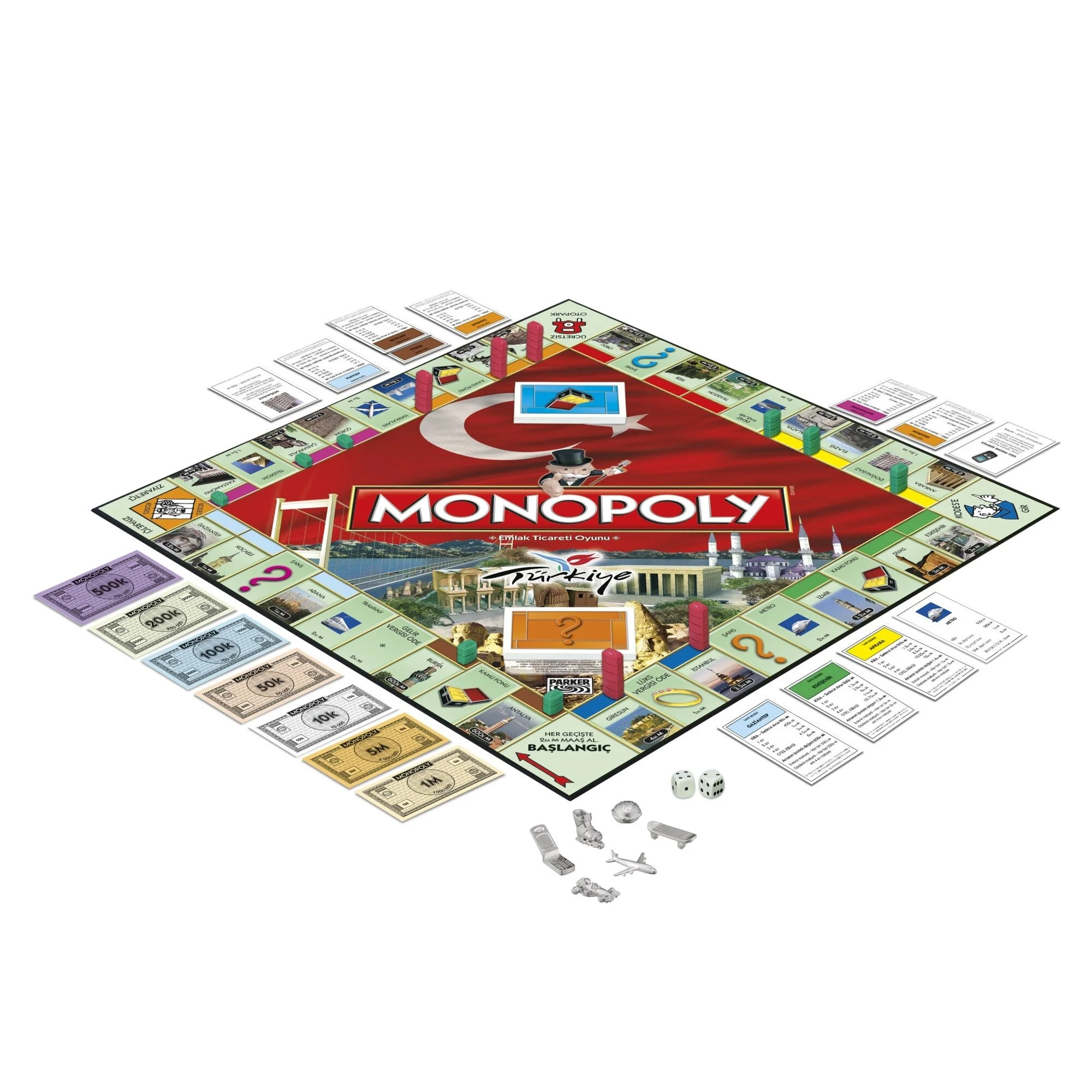 Monopoly Türkiye -  Emlak Ticareti Kutu Oyunu / 122301610131