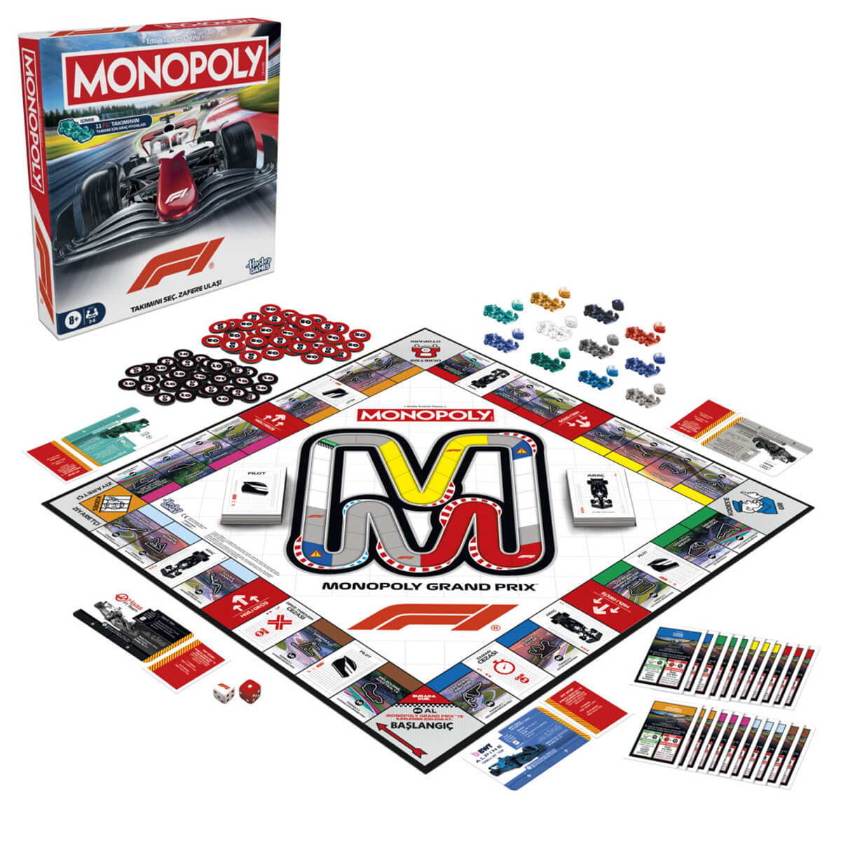 Monopoly F1 Edition Emlak Ticaret Kutu Oyunu Monopoly F1 Edition Emlak Ticaret Kutu Oyunu