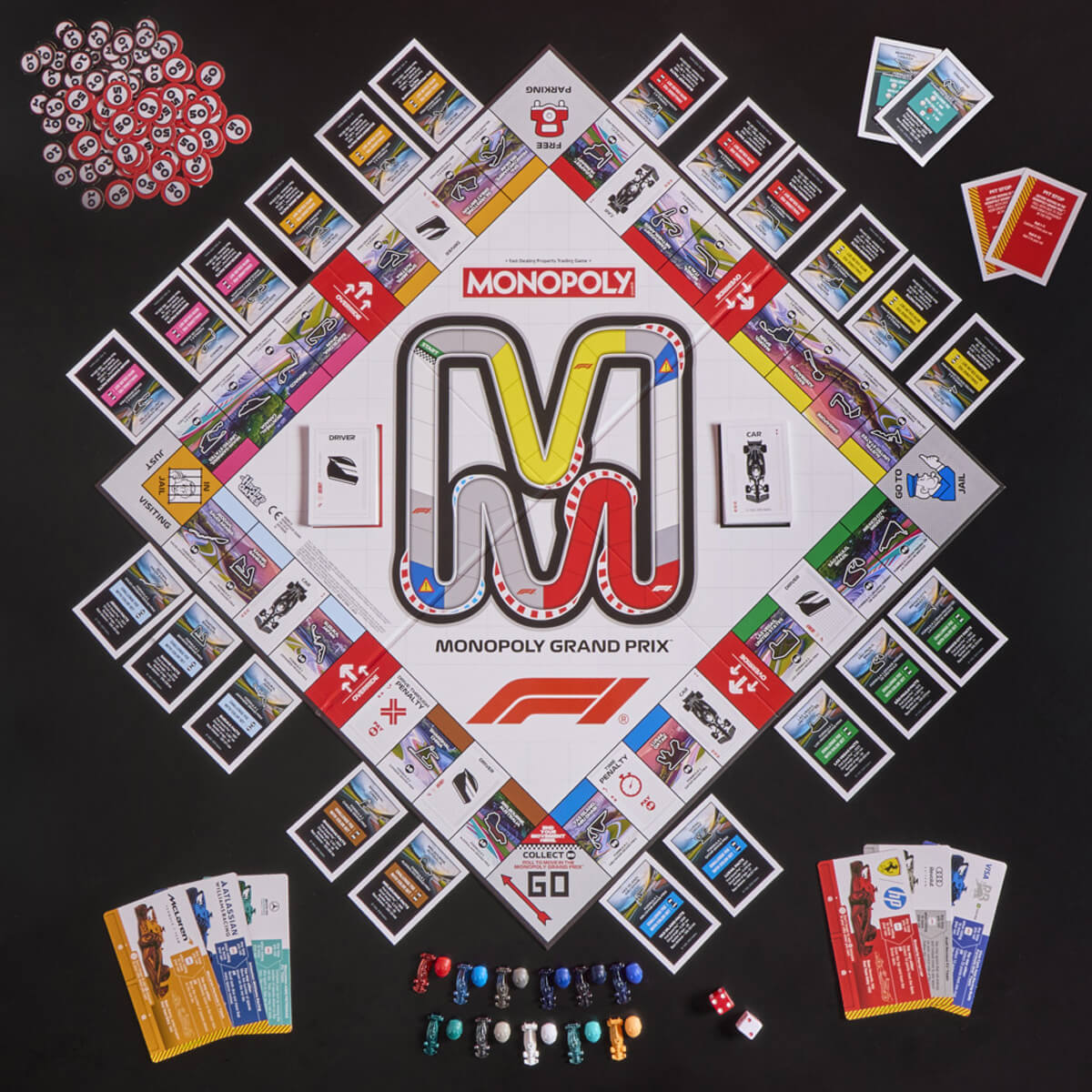 Monopoly F1 Edition Emlak Ticaret Kutu Oyunu Monopoly F1 Edition Emlak Ticaret Kutu Oyunu