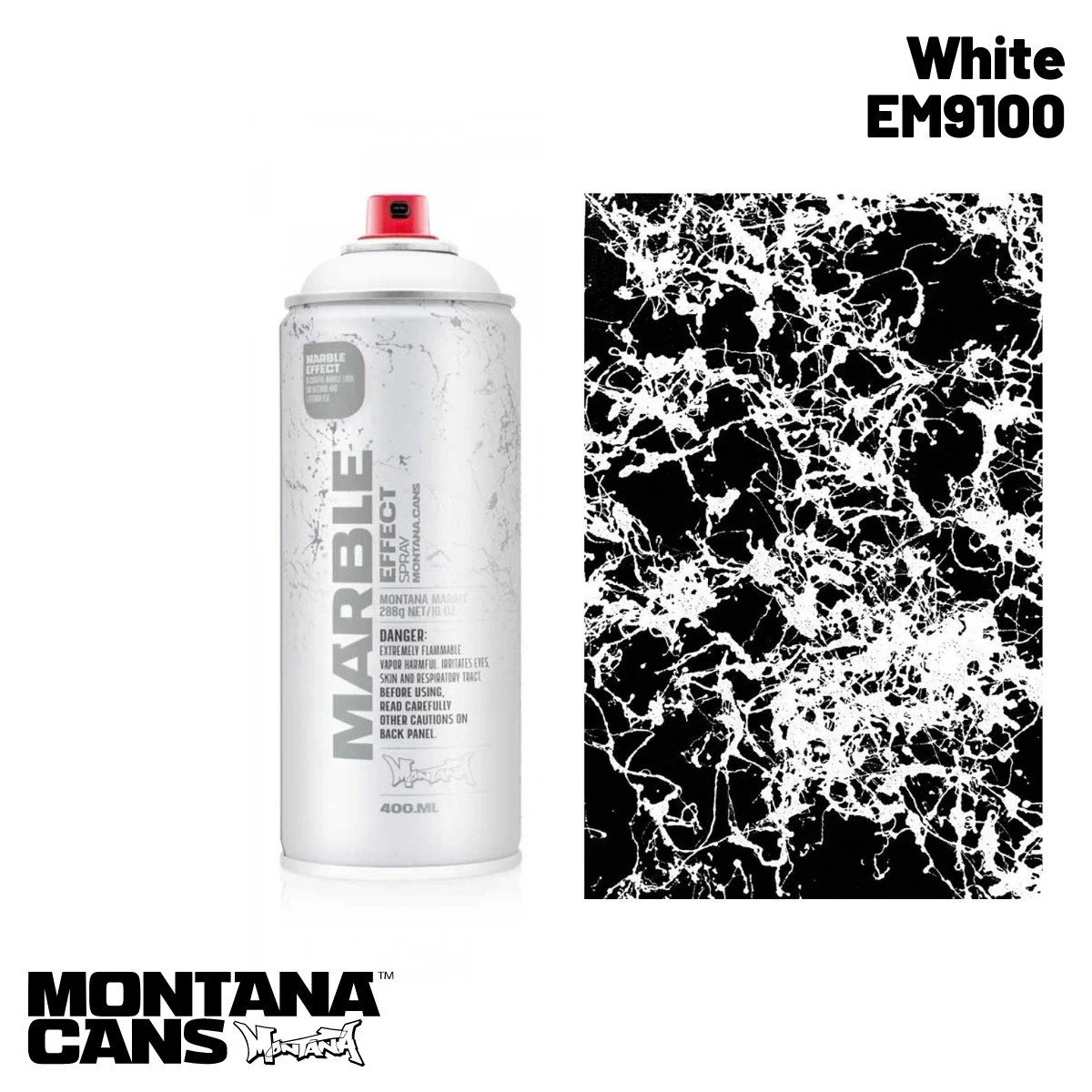 Montana Marble Effect 400ml Sprey Boya Mermer Efekti Beyaz / EM9100 Montana Marble Effect 400ml Sprey Boya Mermer Efekti Beyaz / EM9100