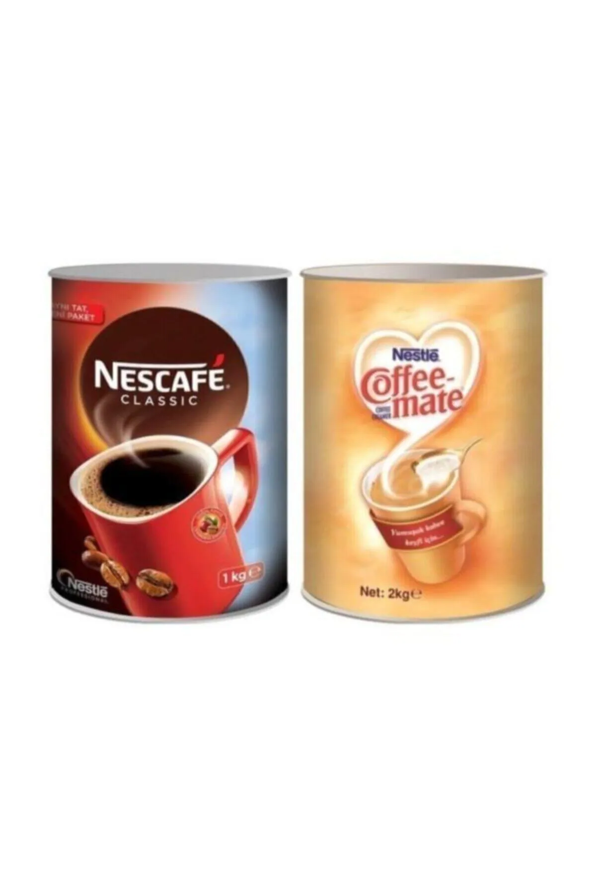 Nescafe Classic 1000 Gr + Coffee Mate Kahve Kreması 2000 Gr Nescafe Classic 1000 Gr + Coffee Mate Kahve Kreması 2000 Gr