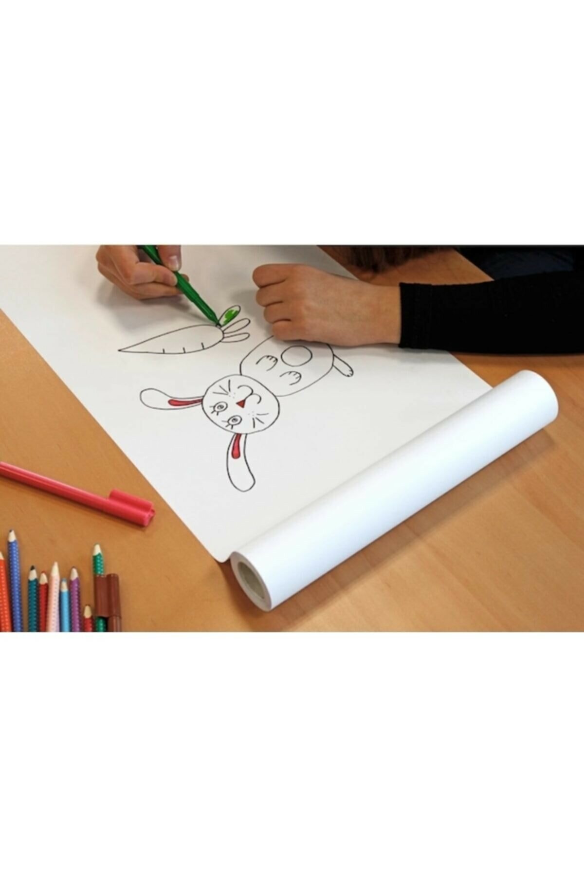 NotYaz Yapışkanlı Rulo Resim Kağıdı 29cm x10m