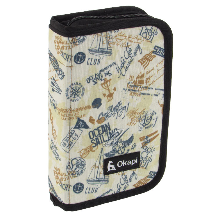 Okapi İki Kapaklı Kalemlik Desenli / OKP-123/AS Okapi İki Kapaklı Kalemlik Desenli / OKP-123/AS