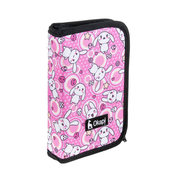 Okapi İki Kapaklı Kalemlik Desenli / OKP-123/AS Okapi İki Kapaklı Kalemlik Desenli / OKP-123/AS