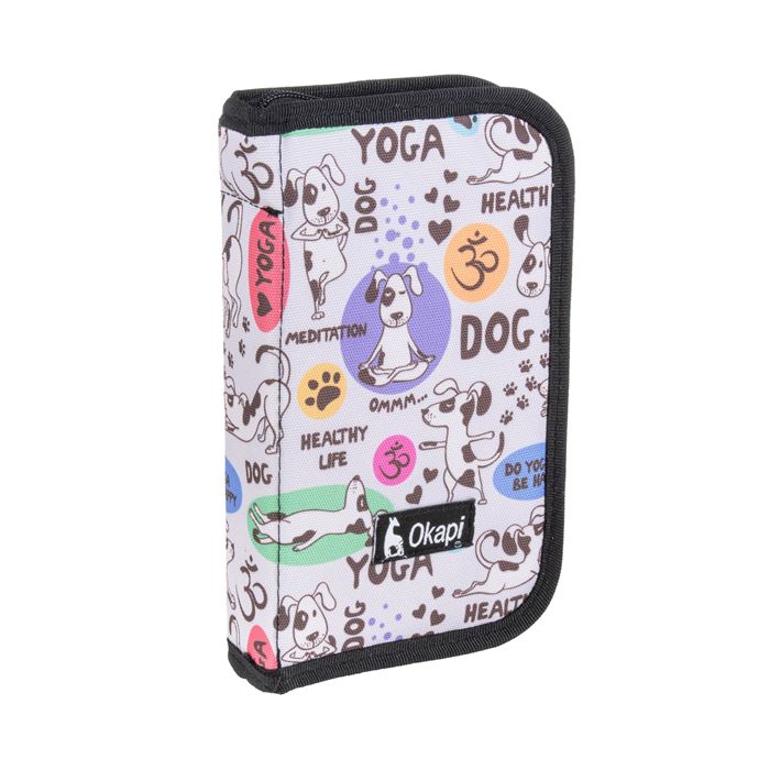 Okapi İki Kapaklı Kalemlik Desenli / OKP-123/AS Okapi İki Kapaklı Kalemlik Desenli / OKP-123/AS