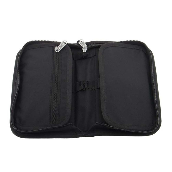 Okapi İki Kapaklı Kalemlik Siyah / OKP-123/S Okapi İki Kapaklı Kalemlik Siyah / OKP-123/S