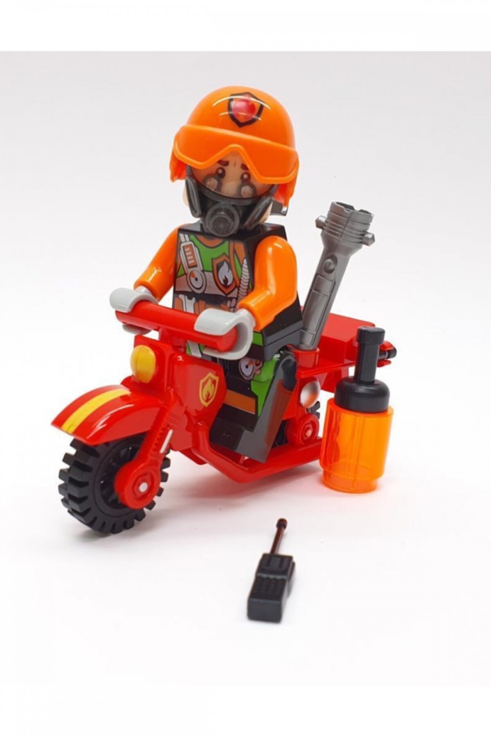 Oyuncak Lego Figürlü İtfaiye Seti