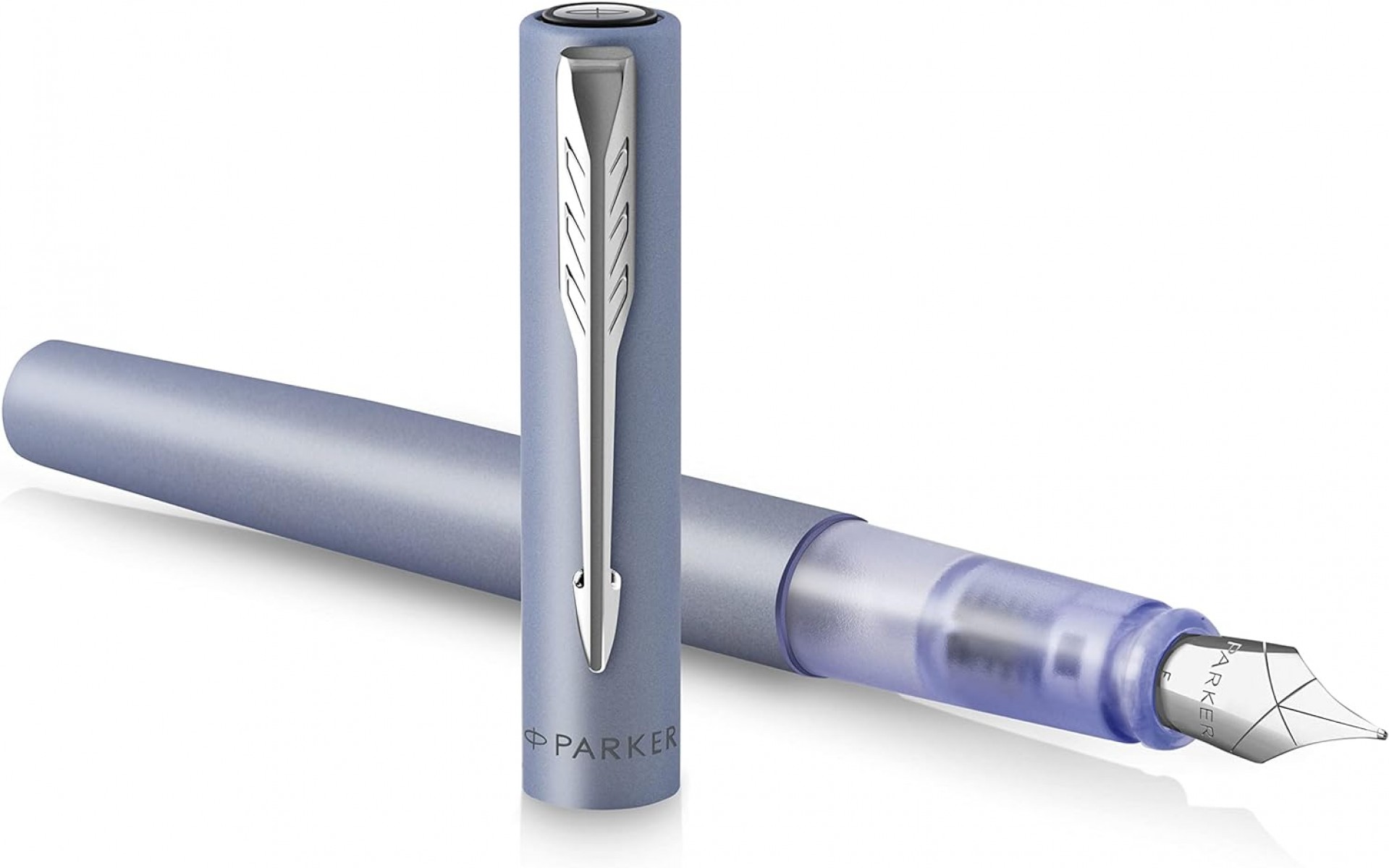 Parker Vector XL Mat Dolma Kalem, M Uç - Gümüş Mavi /