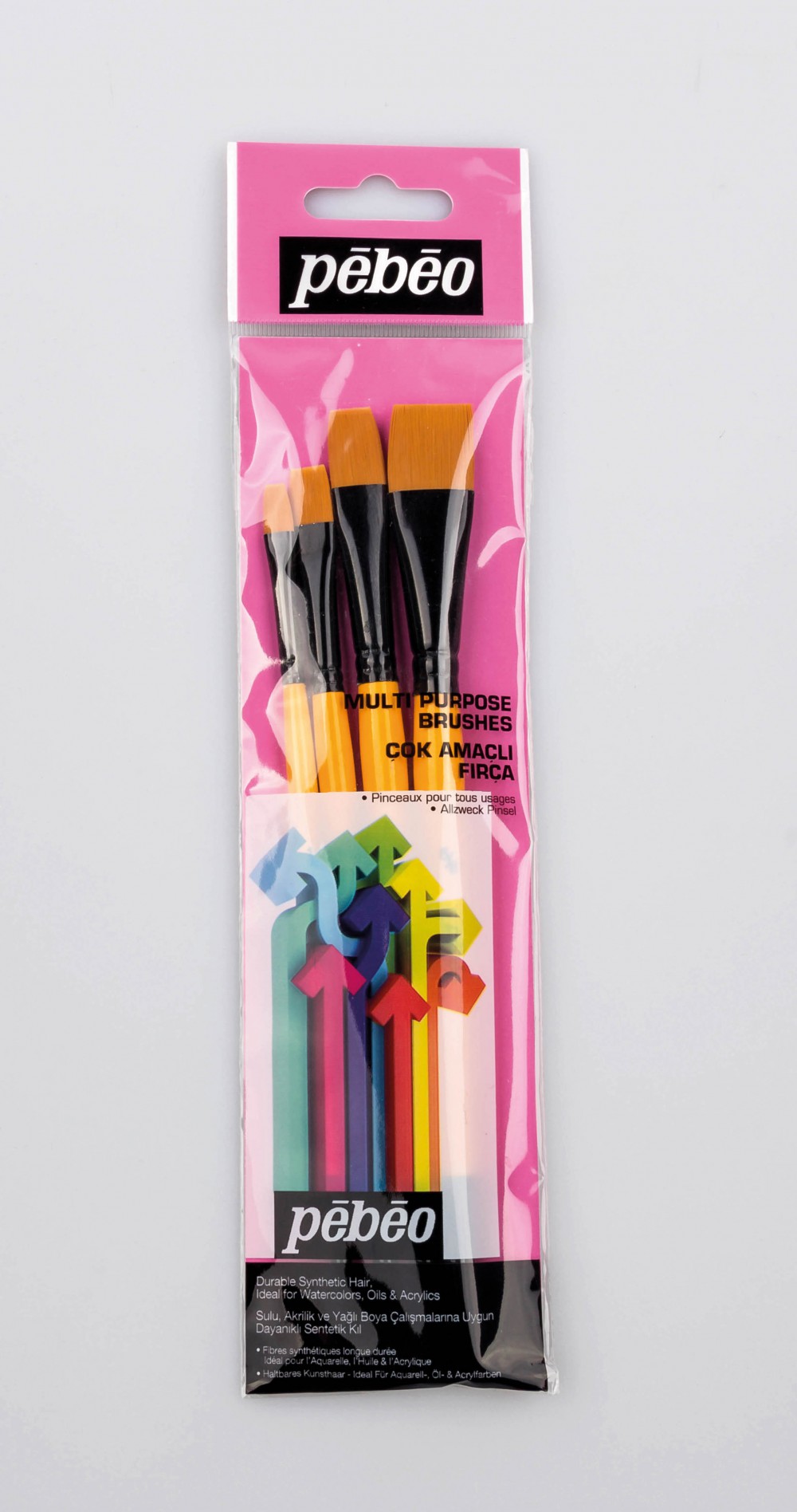 Pebeo 4'lü Fırça Seti - Set 10 Pebeo 4'lü Fırça Seti - Set 10