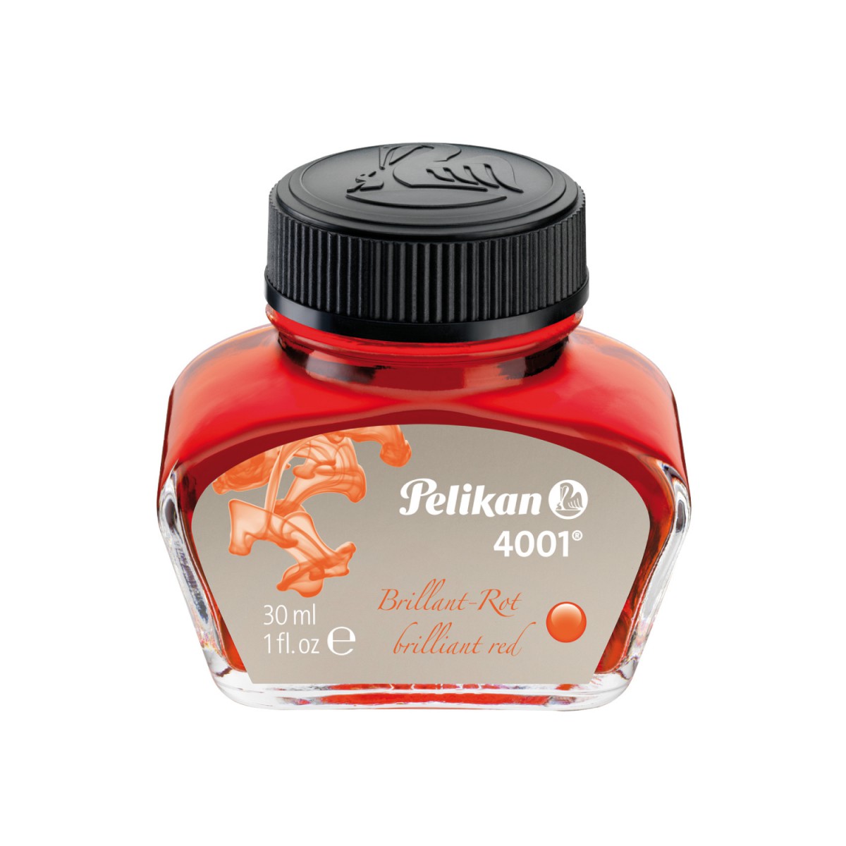 Pelikan 4001 Dolmakalem Mürekkebi 30ml Kırmızı
