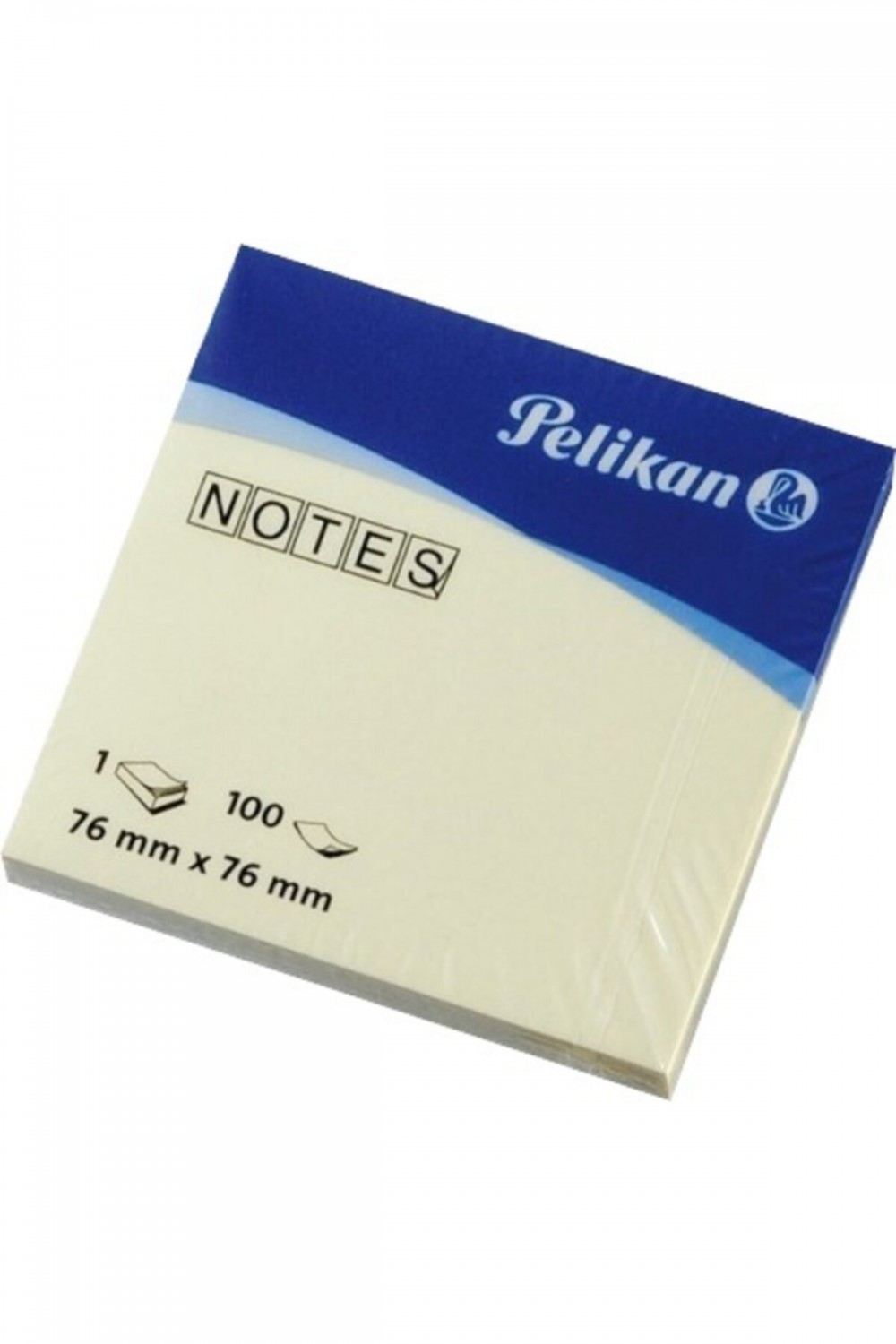 Pelikan 75x75 cm Yapışkanlı Not Kağıdı 100 Yp - Sarı
