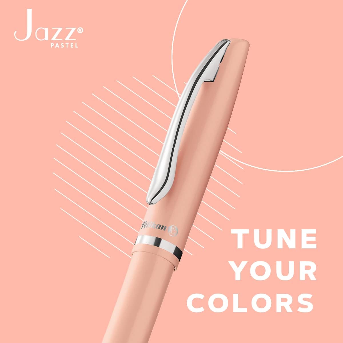 Pelikan Jazz Metal Gövdeli Tükenmez Kalem Pastel Apricot / 812665 Pelikan Jazz Metal Gövdeli Tükenmez Kalem Pastel Apricot / 812665