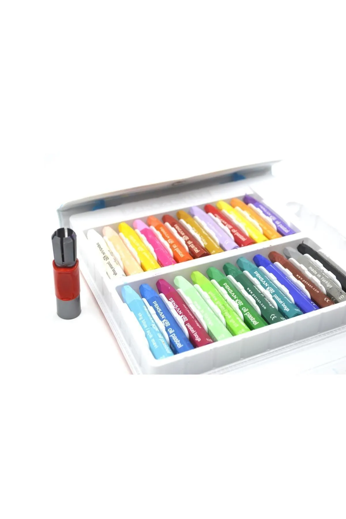 Pensan Kidz 24 Renk Çantalı Pastel Boya