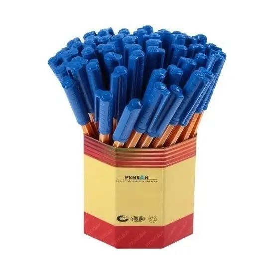 Pensan Ofispen 1010 1mm 60'lı Tükenmez Kalem Mavi Pensan Ofispen 1010 1mm 60'lı Tükenmez Kalem Mavi