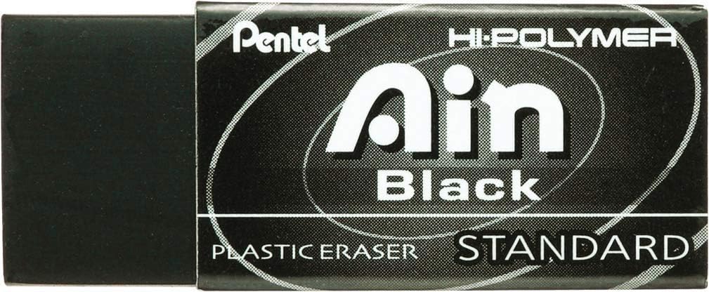 Pentel Ain Black Hi-Polymer Silgi / ZEAH06AT Pentel Ain Black Hi-Polymer Silgi / ZEAH06AT