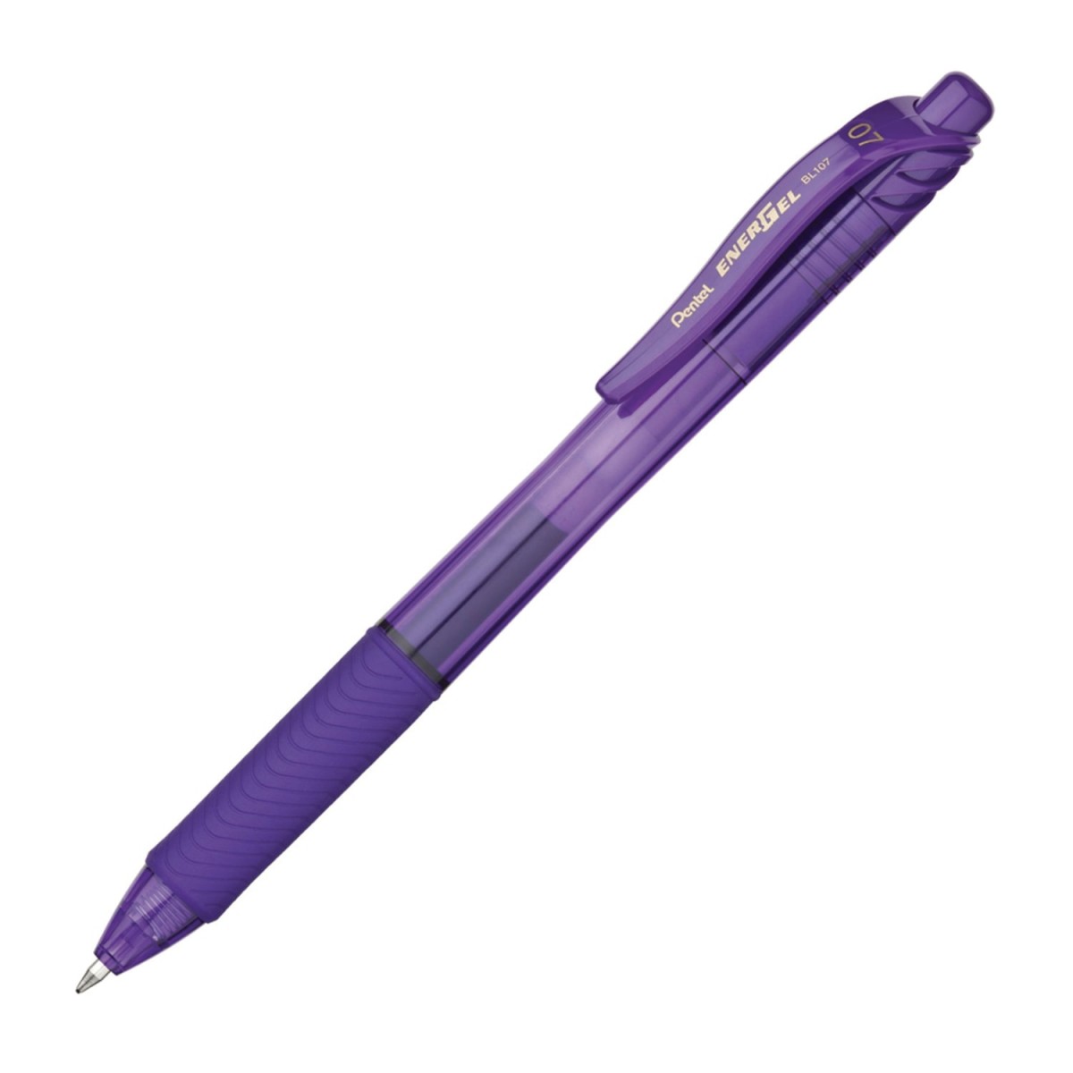 Pentel Energel 0.7mm Basmalı Jel Kalem Violet / BL107-V Pentel Energel 0.7mm Basmalı Jel Kalem Violet / BL107-V