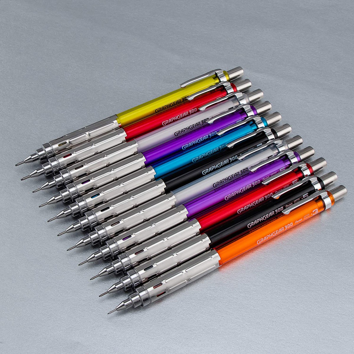 Pentel GraphGear 300 0.5 mm Mekanik Kurşun Kalem - Beyaz