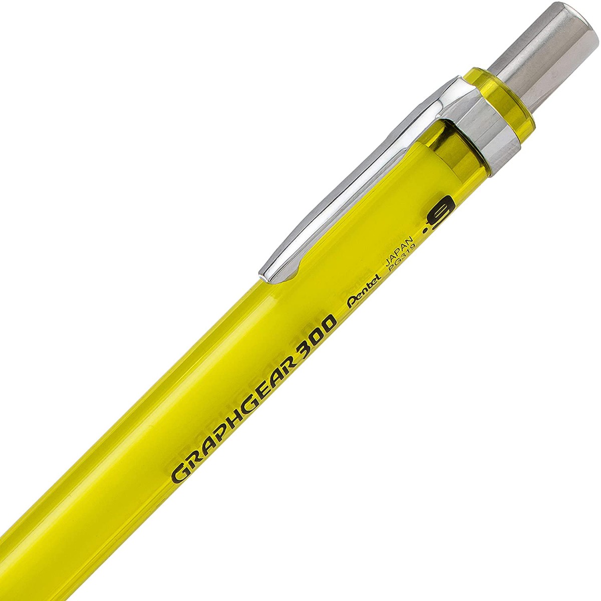 Pentel GraphGear 300 0.9 mm Mekanik Kurşun Kalem - Sarı