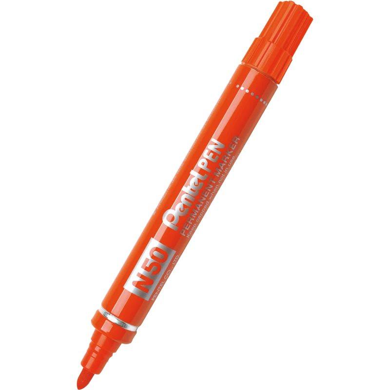Pentel N50 Bullet Tip Permanent Marker Kırmızı Pentel N50 Bullet Tip Permanent Marker Kırmızı