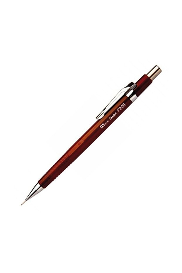 Pentel Sharp P205 0.5mm Mekanik Kurşun Kalem - Kırmızı