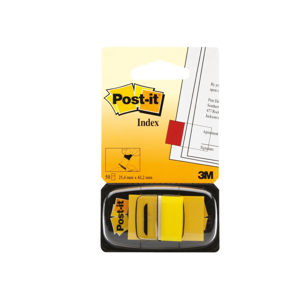 Post-it Index-sarı,50 Yaprak,işaret Bandı,