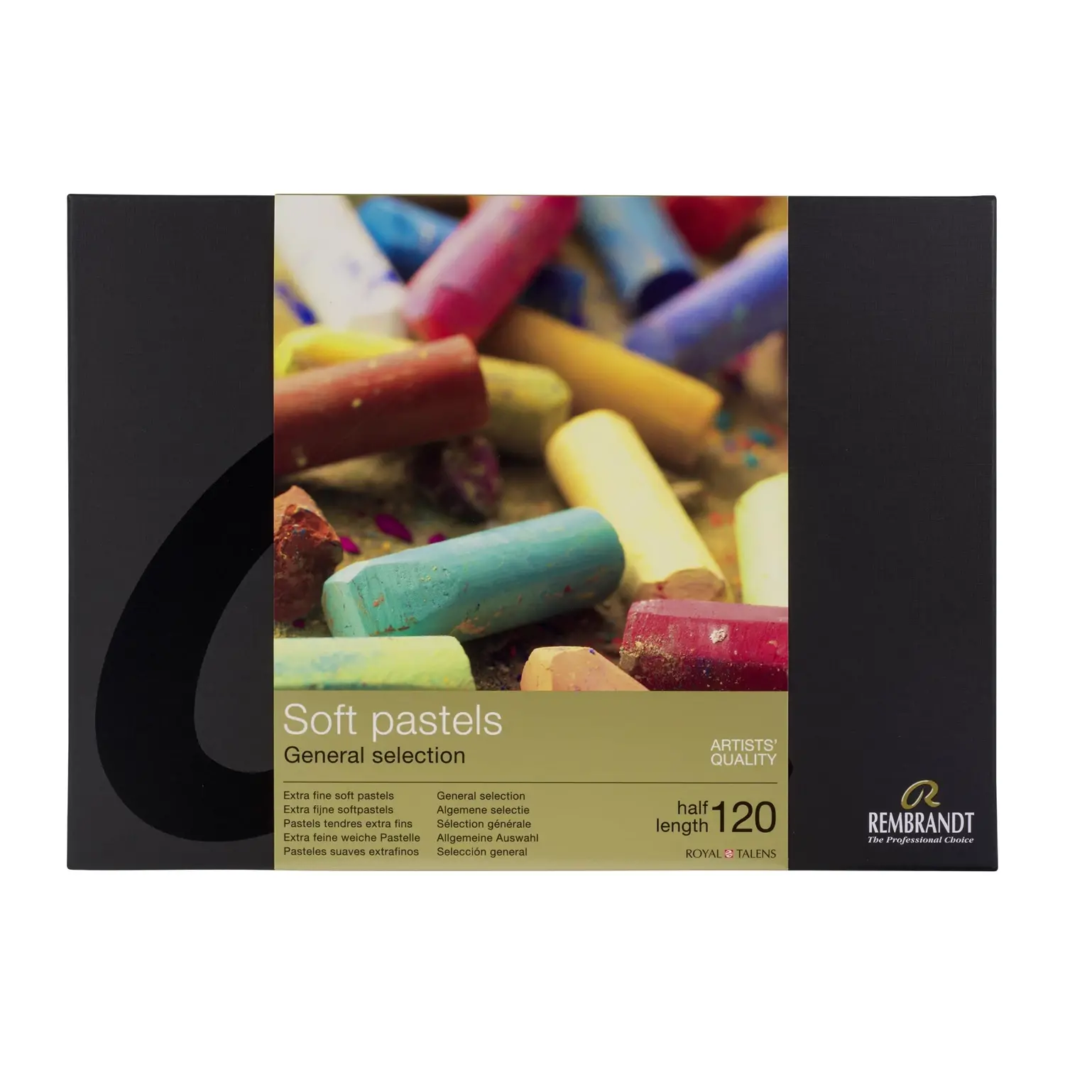 Rembrandt General Selection Soft Pastel 120'li Yarım Boy Toz Pastel Seti / 31820120