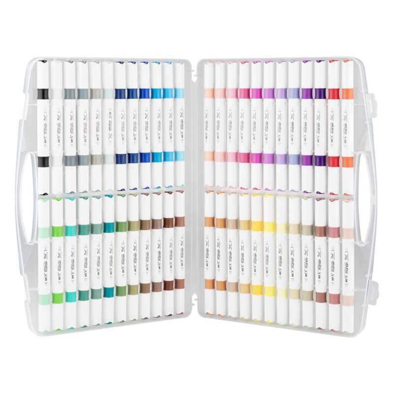 Rich Artx Acrilic Marker Duo 48'li Akrilik Kalem Seti /