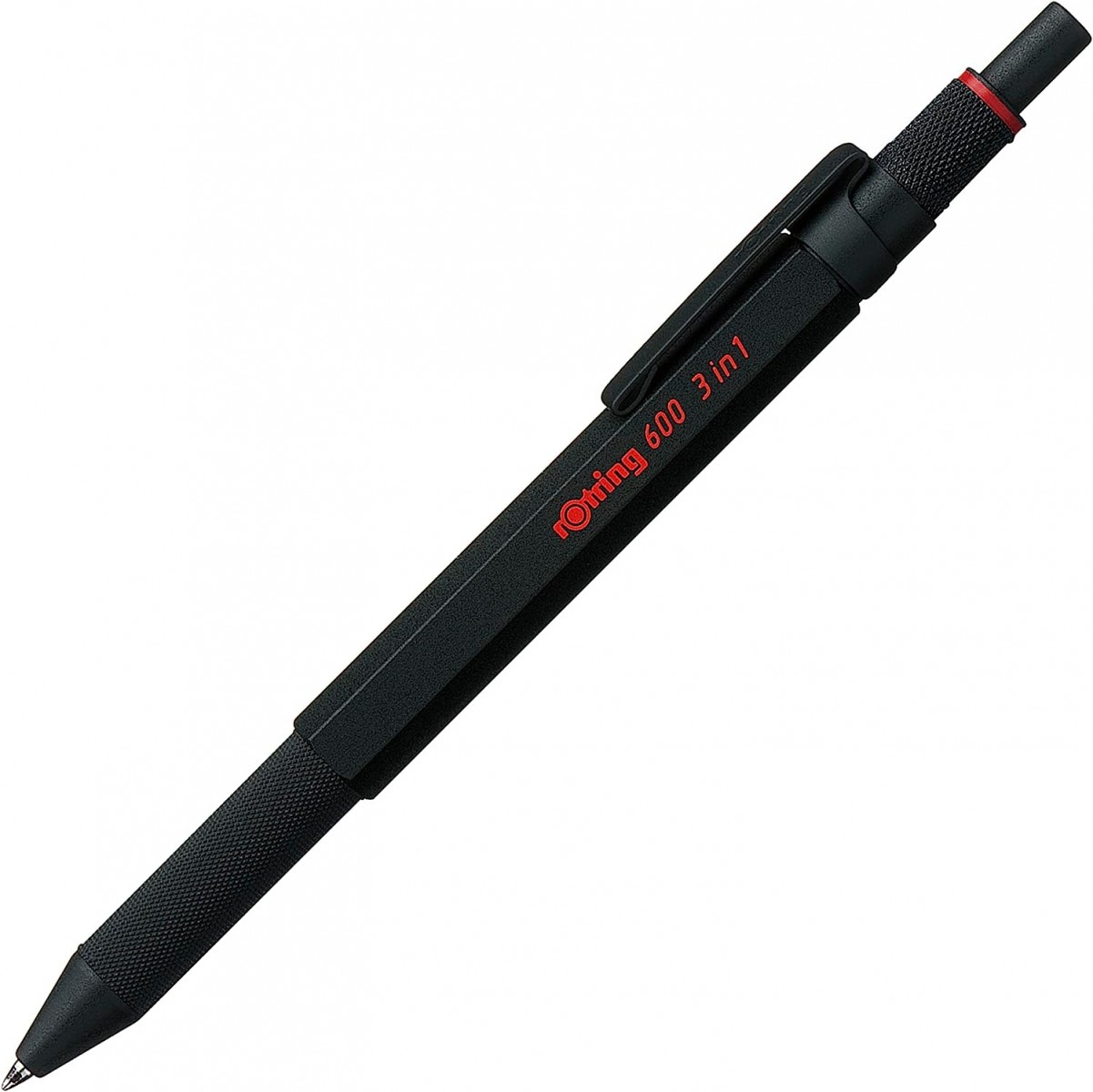 Rotring 600 0.5mm Üç Fonksiyonlu Mekanik Kurşun Kalem Siyah / 2164108