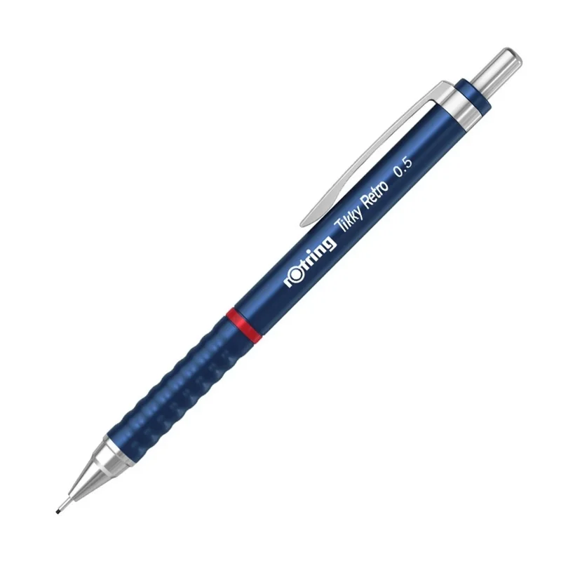 Rotring Tikky Retro 0.5mm Mekanik Kurşun Kalem Metalik Mavi / 2202566