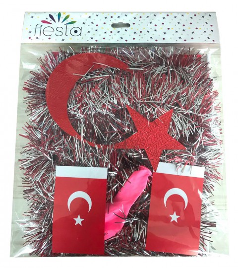 23 Nisan Süs - Bayrak - Balon Okul Kutlama Seti