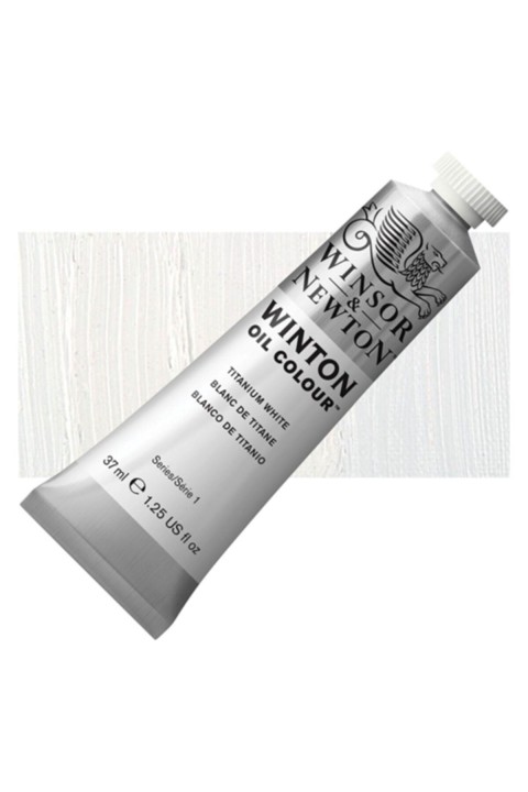 37ml Yağlı Boya 5li Ana Renkler (Titanium White, Ivory Black, Cadmium. RED HUE, Cadmium YELLOW HUE, Cobalt BLUE HUE)