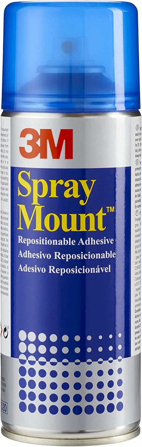 3M Spray Mount Orta Güçlü Sprey Yapıştırıcı