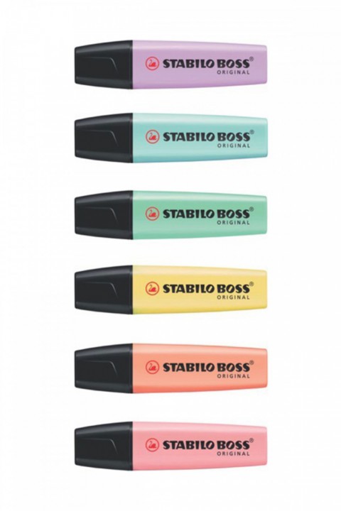 Stabilo 6 Adet Boss Pastel Fosforlu Kalem