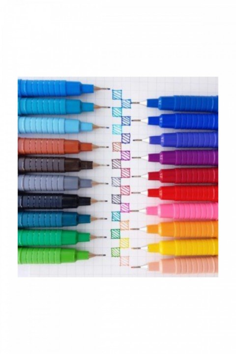 Artline 200 Fineliner 0.4 Mm Ince Uçlu Yazı Ve Çizim Kalemi 15 Renk Set
