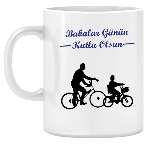 Babalar Gününe Özel Tasarımlı Kupa 