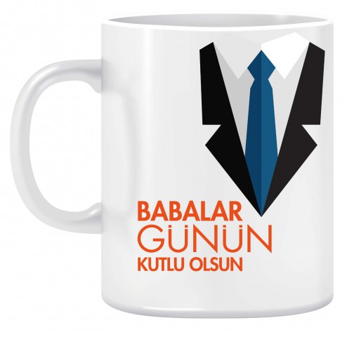Babalar Gününe Özel Tasarımlı Kupa 