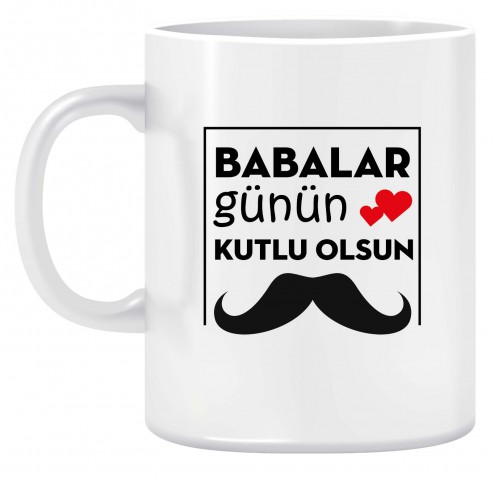 Babalar Gününe Özel Tasarımlı Kupa 