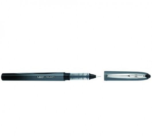 Bic Triumph 537R Roller Kalem 0.5mm  - Siyah