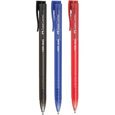 Faber Castell 1425 Auto Tükenmez Kalem 10'lu Kutu