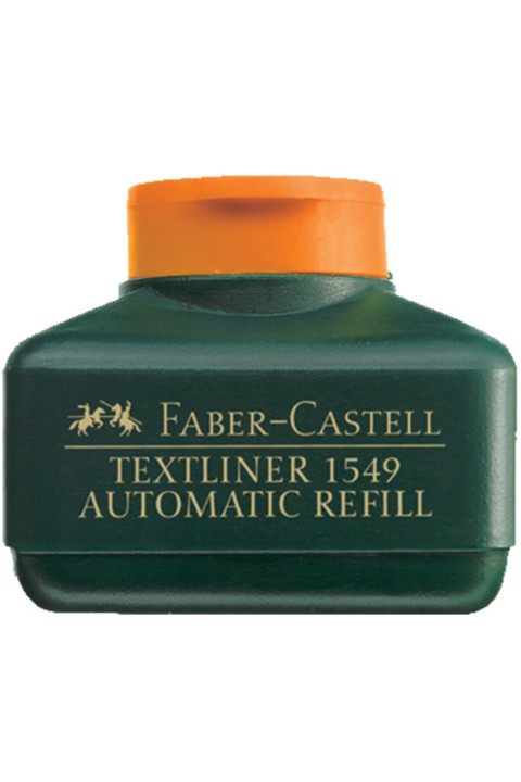 Faber Castell Fosforlu Kalem Mürekkebi - Turuncu
